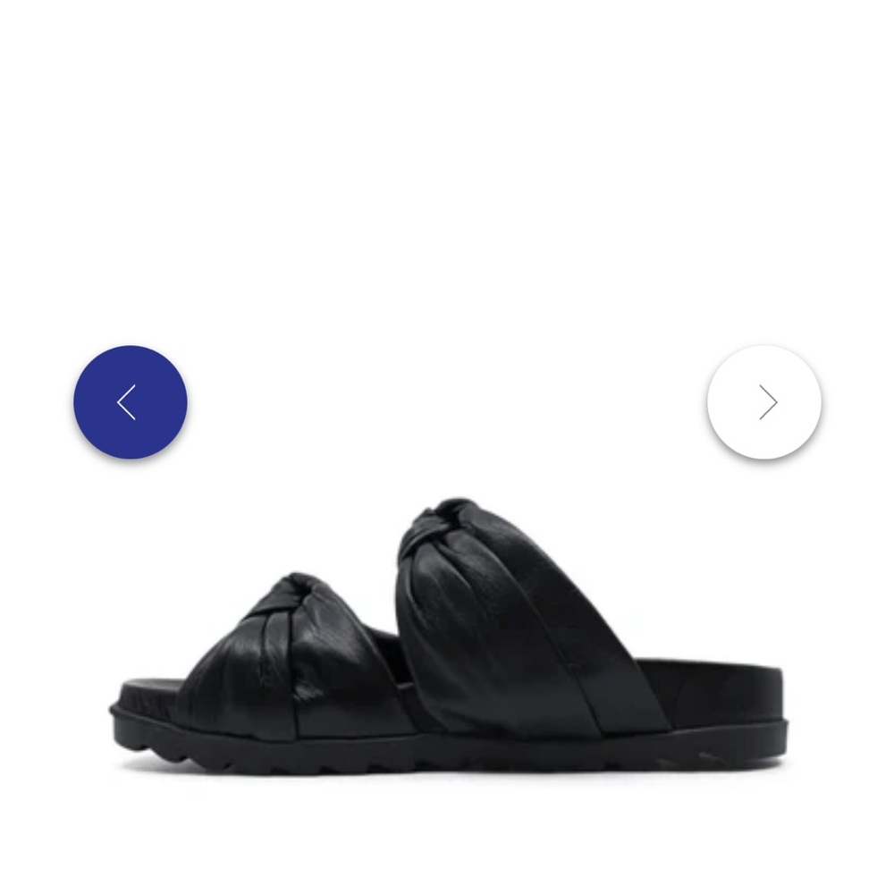 Bueno Nola Leather Double-Strap Sandals